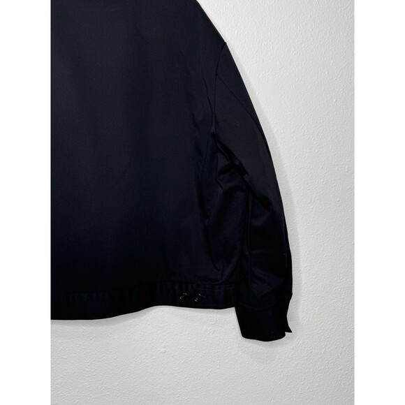 Vintage Dickies Jacket Mens 2XL Black Canvas Zip Work Eisenhower Bomber Mechanic - Picture 13 of 16